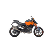 Silencieux Indy Race EVO ARROW - titane - embout carbone - homologué - KTM DUKE 125 - DUKE 390 2024-2026