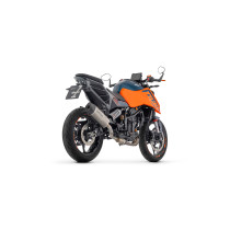 Silencieux Indy Race EVO ARROW - titane - embout carbone - homologué - KTM DUKE 125 - DUKE 390 2024-2026 2