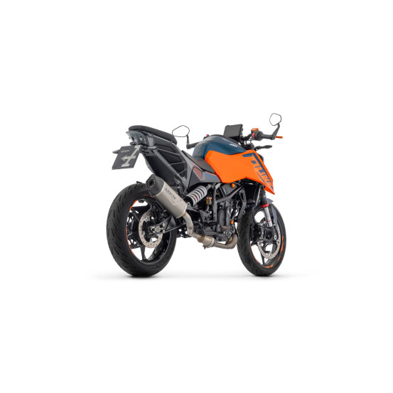 Silencieux Indy Race EVO ARROW - titane - embout carbone - homologué - KTM DUKE 125 - DUKE 390 2024-2026