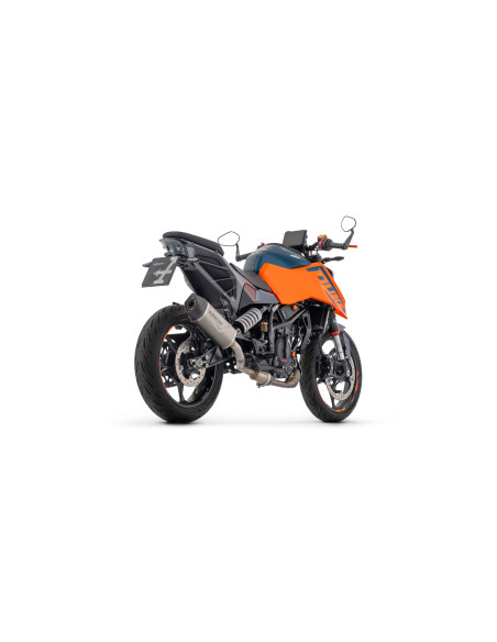 Silencieux Indy Race EVO ARROW - titane - embout carbone - homologué - KTM DUKE 125 - DUKE 390 2024-2026
