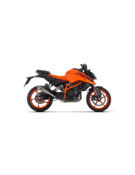 Silencieux Pro-Race ARROW - nichrome - homologué - KTM DUKE 125 - DUKE 390 2024-2026