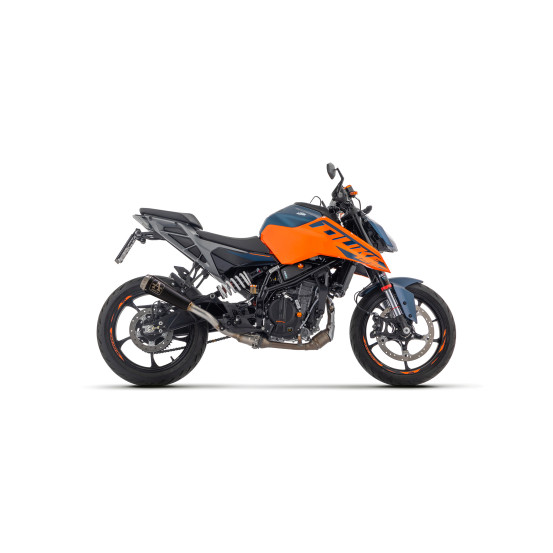 Silencieux Pro-Race ARROW - nichrome dark - homologué - KTM DUKE 125 - DUKE 390 2024-2026