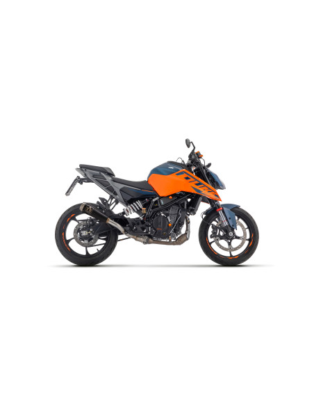 Silencieux Pro-Race ARROW - nichrome dark - homologué - KTM DUKE 125 - DUKE 390 2024-2026