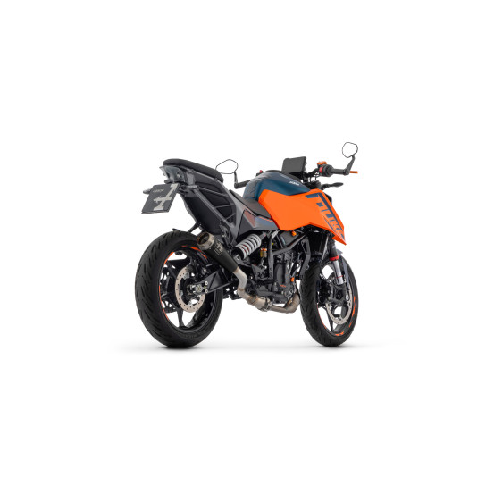 Silencieux Pro-Race ARROW - nichrome dark - homologué - KTM DUKE 125 - DUKE 390 2024-2026