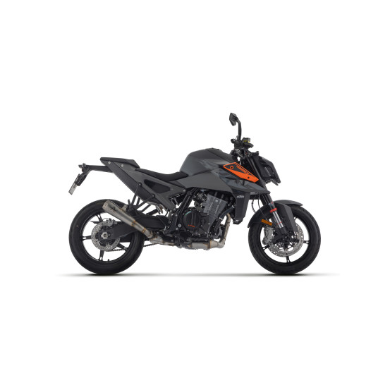 Silencieux Pro-Race ARROW - titane - embout inox - homologué - KTM DUKE 990 2024-2025