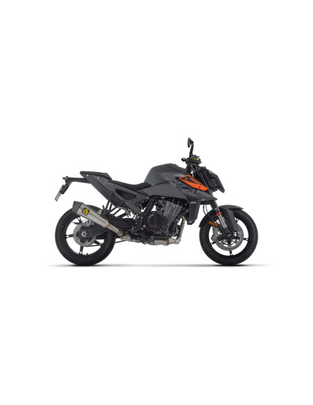Silencieux X-Kone ARROW - titane - embout carbone - homologué - KTM DUKE 990 2024-2025