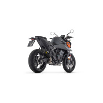 Silencieux X-Kone ARROW - inox dark - embout carbone - homologué - KTM DUKE 990 2024-2025 2