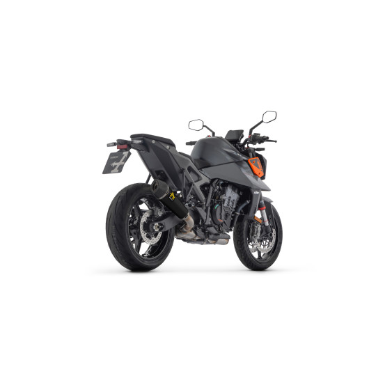 Silencieux X-Kone ARROW - inox dark - embout carbone - homologué - KTM DUKE 990 2024-2025