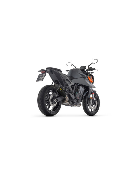 Silencieux X-Kone ARROW - inox dark - embout carbone - homologué - KTM DUKE 990 2024-2025