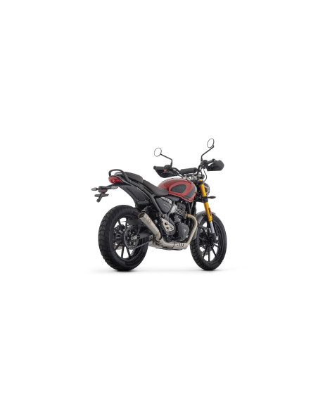 Silencieux Pro-Race ARROW - nichrome dark - homologué - TRIUMPH SCRAMBLER 400 X - SPEED 400 2024-2025