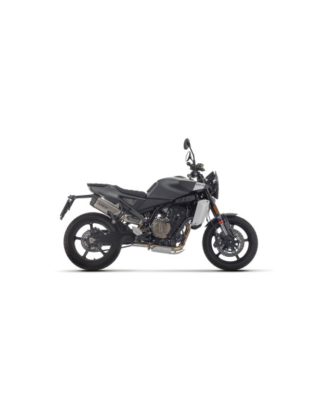 Silencieux Indy Race EVO ARROW - aluminium dark - embout carbone - homologué - HUSQVARNA SVARTPILEN 801 2024-2025