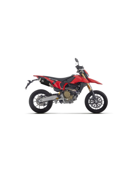 Silencieux Pro-Race ARROW - nichrome dark - homologué - DUCATI HYPERMOTARD 698 MONO 2024-2025