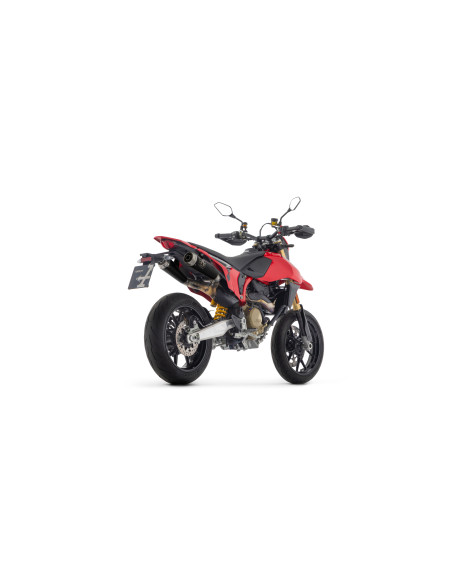 Silencieux Pro-Race ARROW - nichrome dark - homologué - DUCATI HYPERMOTARD 698 MONO 2024-2025