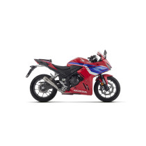 Silencieux Pro-Race ARROW - nichrome dark - homologué - HONDA CBR 500 R 2024-2026