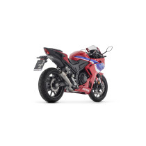 Silencieux Pro-Race ARROW - nichrome dark - homologué - HONDA CBR 500 R 2024-2026 2