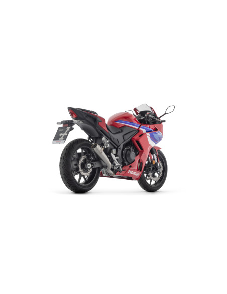 Silencieux Pro-Race ARROW - nichrome dark - homologué - HONDA CBR 500 R 2024-2026