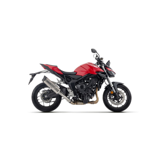 Silencieux Indy Race EVO ARROW - aluminium dark - embout carbone - homologué - HONDA CB 1000 HORNET / SP 2025-2026