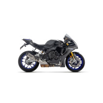 Silencieux Indy Race EVO ARROW - titane - embout carbone - homologué - YAMAHA YZF R1 2015-2026