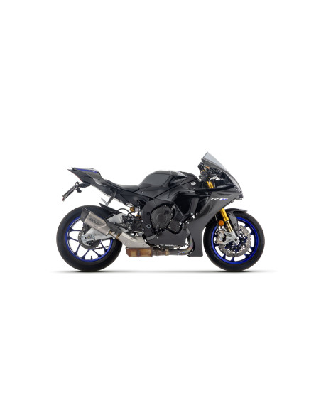 Silencieux Indy Race EVO ARROW - titane - embout carbone - homologué - YAMAHA YZF R1 2015-2026