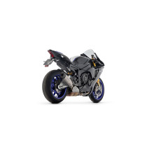 Silencieux Indy Race EVO ARROW - titane - embout carbone - homologué - YAMAHA YZF R1 2015-2026 2