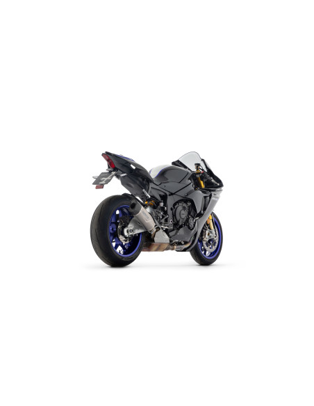 Silencieux Indy Race EVO ARROW - titane - embout carbone - homologué - YAMAHA YZF R1 2015-2026