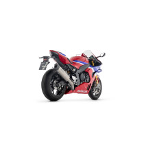 Silencieux Indy Race EVO ARROW - titane - embout carbone - homologué - HONDA CBR 1000 RR-R 2024-2026 2