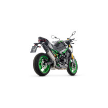 Silencieux Indy Race EVO ARROW - titane - embout carbone - homologué - KAWASAKI Z 900 2025-2026 2