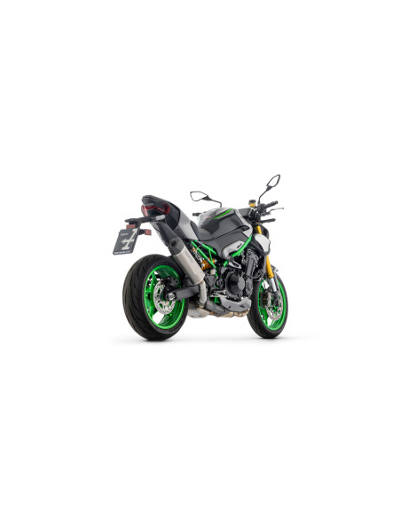 Silencieux Indy Race EVO ARROW - titane - embout carbone - homologué - KAWASAKI Z 900 2025-2026