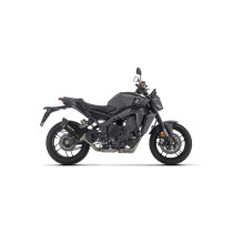 Silencieux Indy Race EVO ARROW - aluminium dark - embout carbone - homologué - YAMAHA