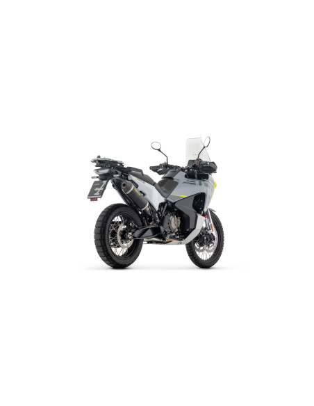 Silencieux Race-Tech ARROW - aluminium - embout carbone - homologué - KTM / HUSQVARNA