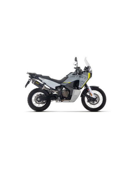 Silencieux Race-Tech ARROW - aluminium dark - embout carbone - homologué - KTM / HUSQVARNA
