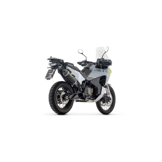 Silencieux Race-Tech ARROW - aluminium dark - embout carbone - homologué - KTM / HUSQVARNA