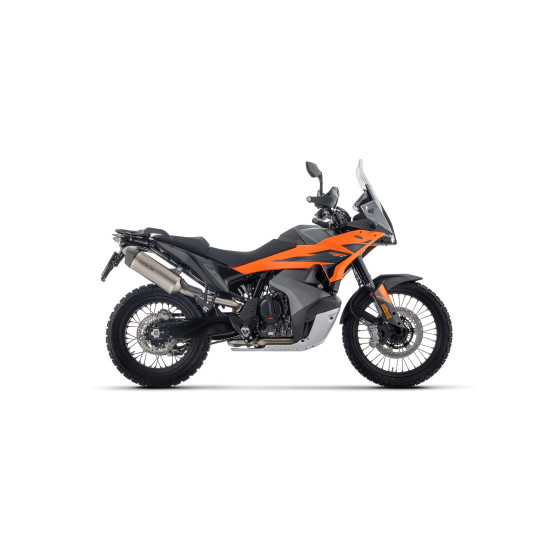Silencieux Race-Tech ARROW - titane - embout carbone - homologué - KTM / HUSQVARNA