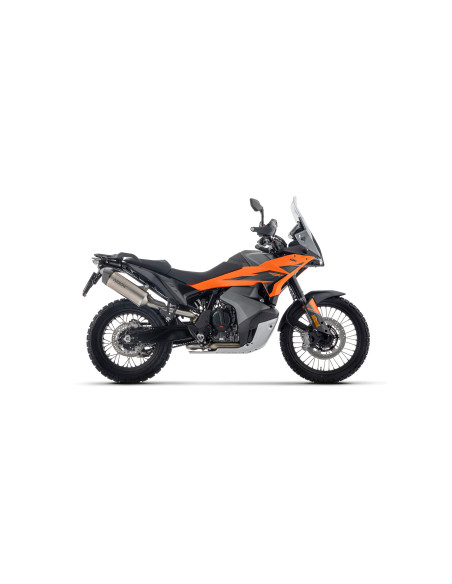 Silencieux Race-Tech ARROW - titane - embout carbone - homologué - KTM / HUSQVARNA