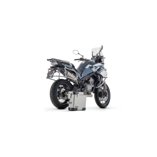 Silencieux Race-Tech ARROW - aluminium dark - embout carbone - homologué - CF MOTO 800 MT 2025-2026