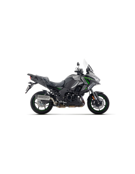 Silencieux Indy Race EVO ARROW - titane - embout carbone - homologué - KAWASAKI VERSYS 1000 2021-2024 - VERSYS 1100 2025-2026