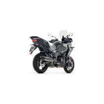 Silencieux Indy Race EVO ARROW - titane - embout carbone - homologué - KAWASAKI VERSYS 1000 2021-2024 - VERSYS 1100 2025-2026 2