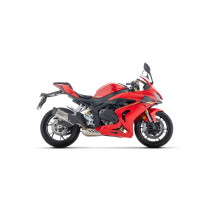 Silencieux Indy Race EVO ARROW - titane - embout carbone - homologué - QJMOTOR SRK 800 RR 2024-2025