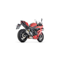Silencieux Indy Race EVO ARROW - titane - embout carbone - homologué - QJMOTOR SRK 800 RR 2024-2025 2