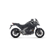 Silencieux Indy Race EVO ARROW - aluminium dark - embout carbone - homologué - HONDA NC 750 X 2025-2026