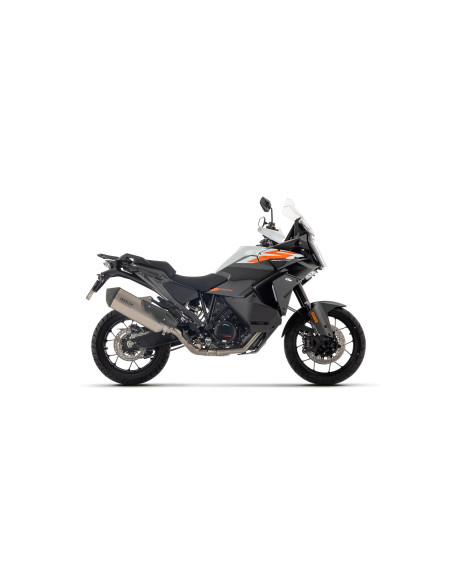 Silencieux Sonora ARROW - inox dark - embout carbone - non homologué - KTM 1390 SUPERADVENTURE S / R 2025-2026