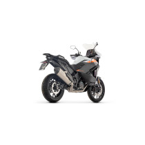 Silencieux Sonora ARROW - inox dark - embout carbone - non homologué - KTM 1390 SUPERADVENTURE S / R 2025-2026 2