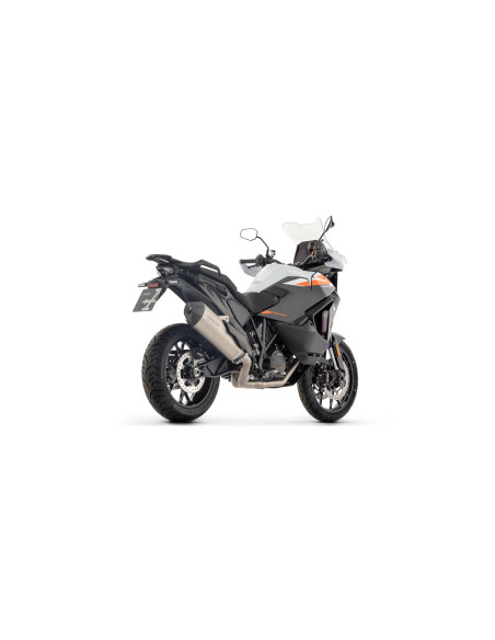 Silencieux Sonora ARROW - inox dark - embout carbone - non homologué - KTM 1390 SUPERADVENTURE S / R 2025-2026