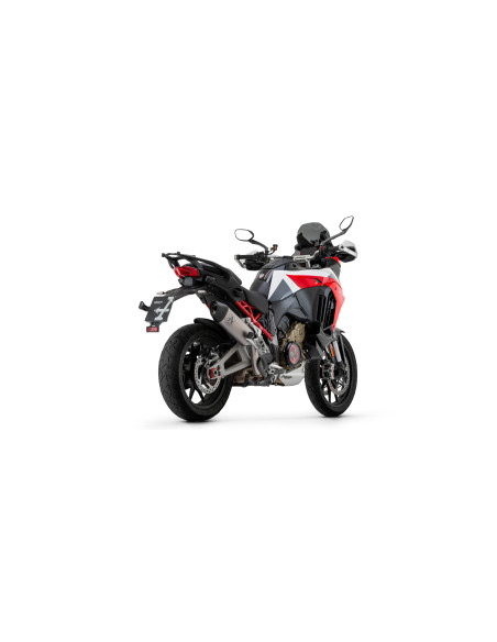 Silencieux Veloce ARROW - titane - embout carbone - non homologué - DUCATI MULTISTRADA V4 1100 2021-2024
