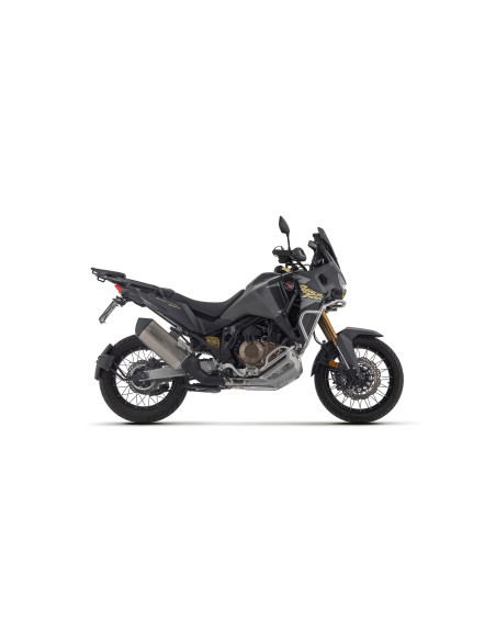 Silencieux Sonora ARROW - titane dark - embout carbone - non homologué - HONDA