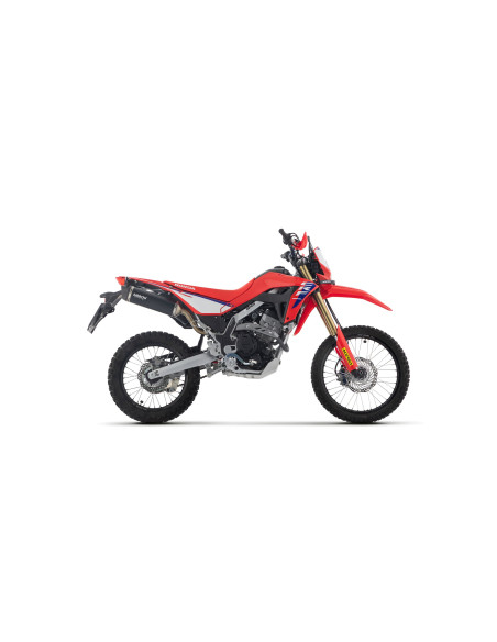 Silencieux Icon ARROW - titane - embout carbone - non homologué - HONDA CRF 300 L 2025-2026