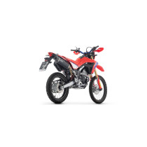 Silencieux Icon ARROW - titane - embout carbone - non homologué - HONDA CRF 300 L 2025-2026 2
