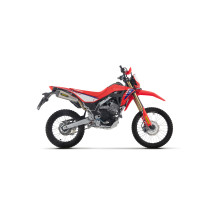 Silencieux X-Kone ARROW - inox - embout carbone - non homologué - HONDA CRF 300 L 2025-2026