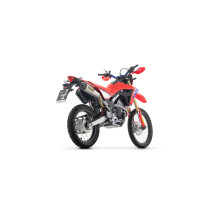 Silencieux X-Kone ARROW - inox - embout carbone - non homologué - HONDA CRF 300 L 2025-2026 2