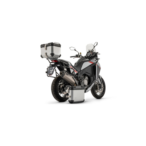 Silencieux Sonora ARROW - titane - embout carbone - non homologué - MOTO MORINI X-CAPE 1200 2026